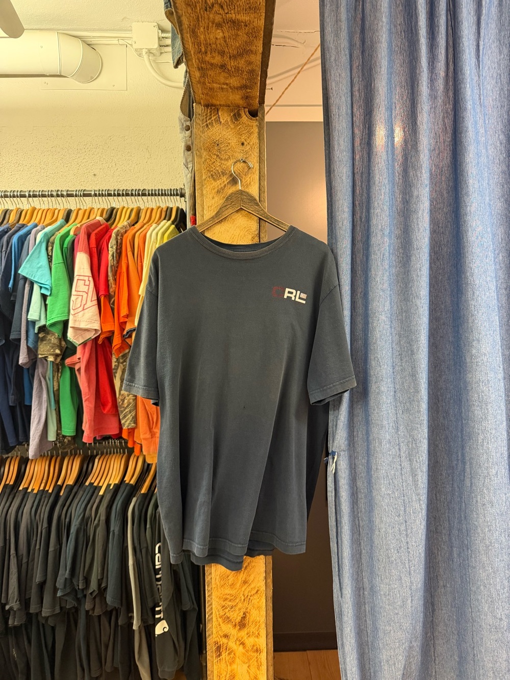 Vintage CRL graphic navy t-shirt